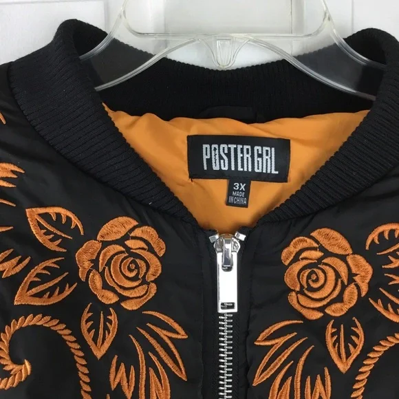 Dolls Kill  Poster girl scorpion jacket size 3X Poison - Picture 5 of 10